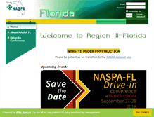 Tablet Screenshot of naspafl.org